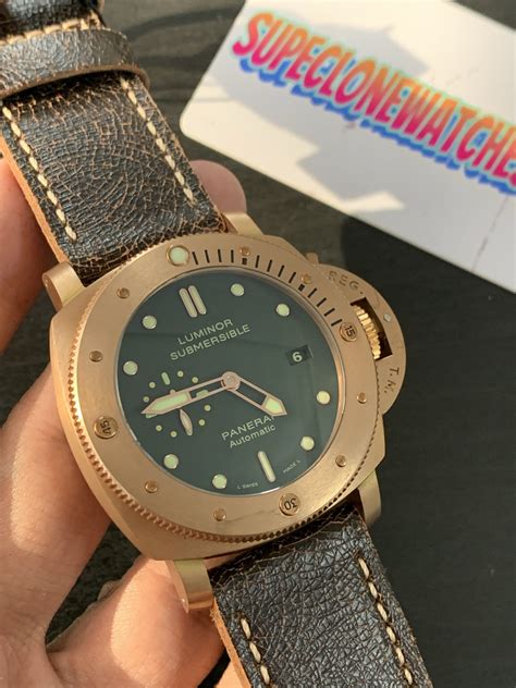 fake panerai bronzo